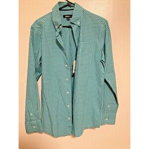 Johnnie-o Men’s S Green Check Button Down Shirt NWT